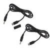 Universal USB Type C To DC 4.0x1.7mm Power Plug Connector Charging Cable Adapter for Router Fan LED Light Converter Plug