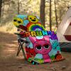 1pc SPRUNKI9 Theme Blanket - Digital Print, Polyester, Cozy for All Seasons, Perfect for Outdoor, Camping, and Travel