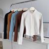 Women's Breathable Slim-Fit Sports Jacket: Autumn/Winter Yoga & Cycling Wear, Long Sleeve, Stand Collar, Plus Velvet.