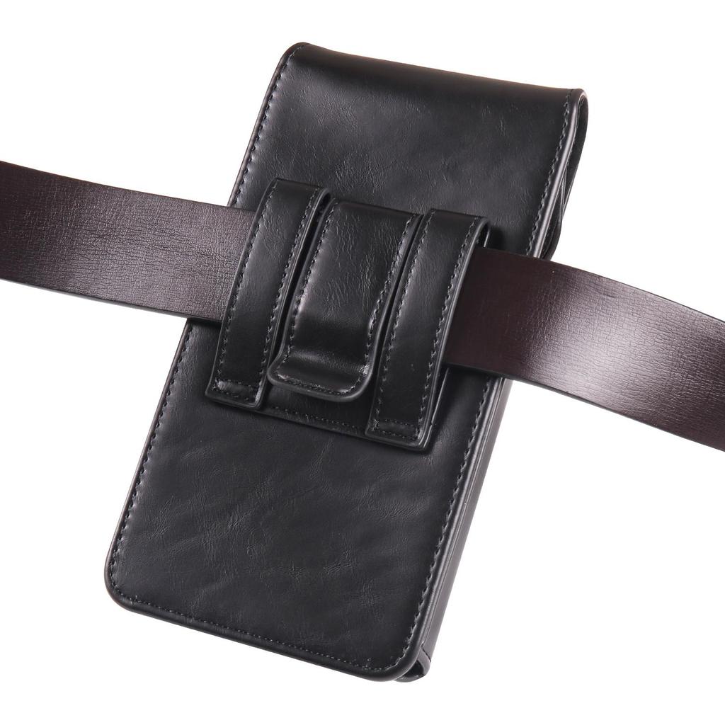 Pouzdro na telefon s klipem na opasek z hovězí kůže Pánské pouzdro do pasu pro iPhone 16 15 Pro Samsung Galaxy S24 S23 S22 Plus Xiaomi Redmi Note 13 12 Oppo pouzdro na pouzdro