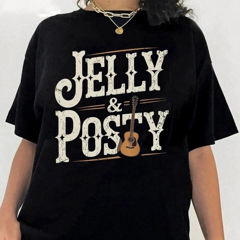 

Футболка Jelly Posty Tee Roll Концертная футболка Пост Мерч Пости Рубашка Унисекс Футболка S