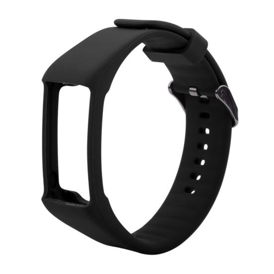 22mm Replacement Silicone Adjustable Wrist Strap Watchband for Polar A360 A370
