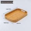 Jin Yun Simple Bamboo & Wood Rectangular Serving Tray