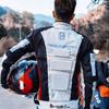 Motorcycle Jacket Contrast Color Fall Protection Unisex Waterproof Motorbike Riding Jacket for Spring