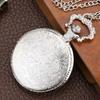 New Fashion Famous Pocket Watch For Men Roman Watches Women Hollow Quartz Watch Students Couple Personality Trend Pocket Watch
