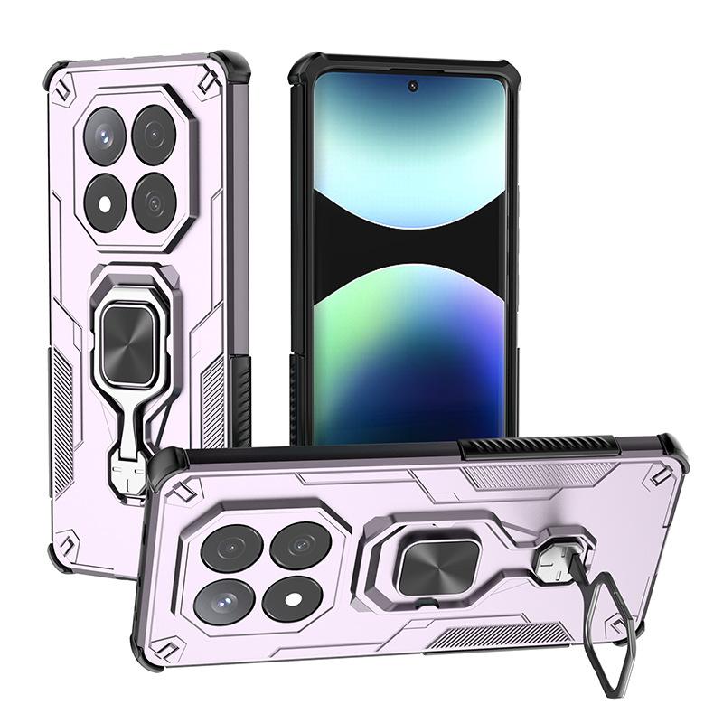 Applicable To Xiaomi Redmi note15Pro Wukong Mobile Phone Case Redmi Note14 Ring Bracket Anti-drop Protective Case