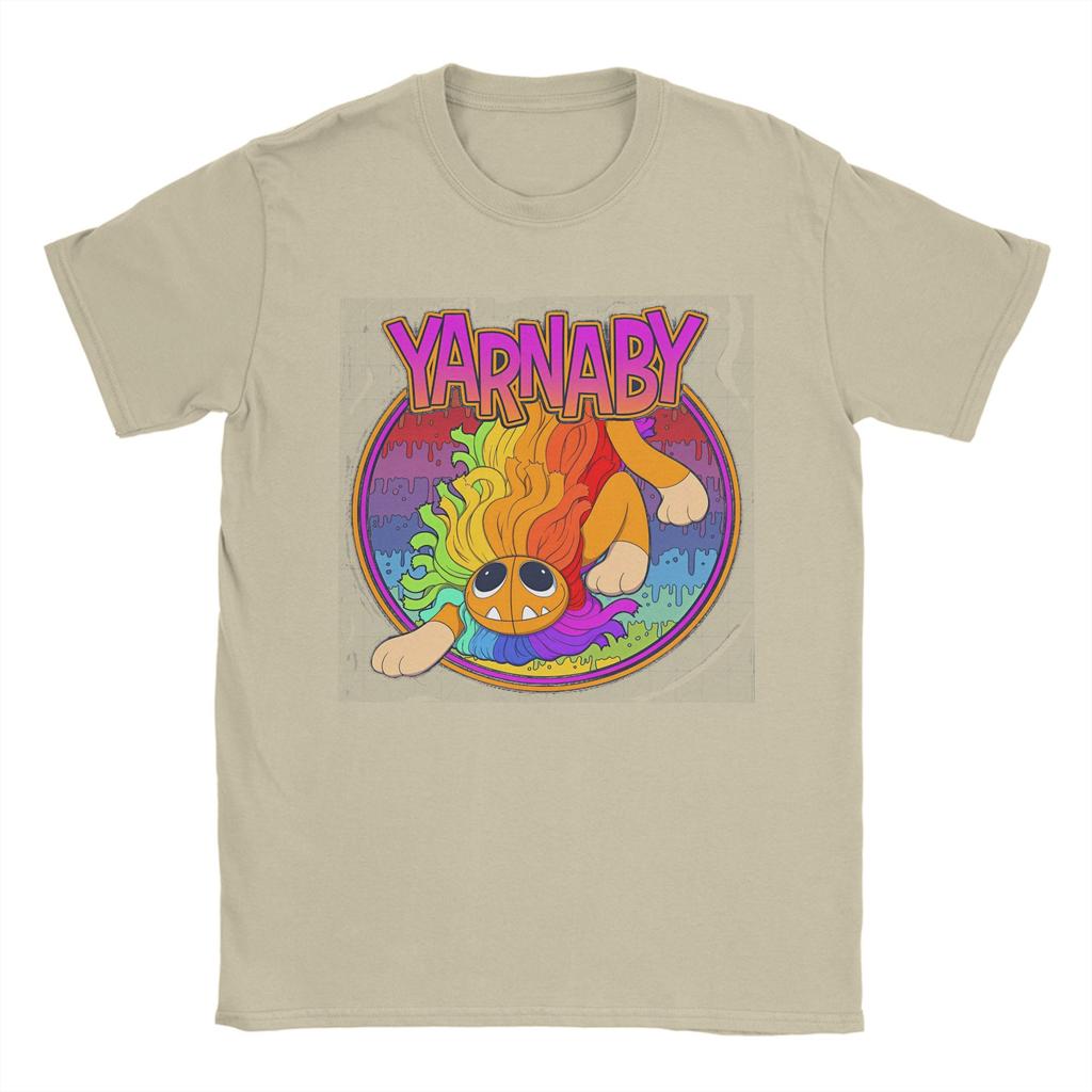 Yarnaby Tričko Poppys Hippie Trička Krátký Rukáv Vtipná Topy Letní Bavlna Kulatý Výstřih Oversized Trička