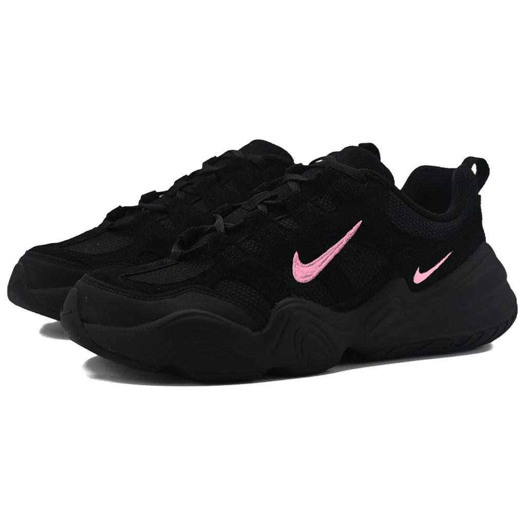 Nike Tech Hera Pink Hook Abrasion Resistant Abrasion Resistant Low Top Casual Shoes Unisex Black Pink FJ9532-101(Team1000-)