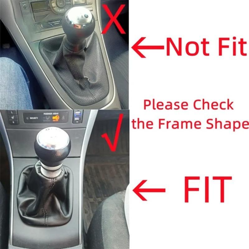 For Toyota Corolla RAV4 Avensis Yaris Verso Auris Aygo 5/6 Speed Car Gear Shift Knob Shifter Stick Handball