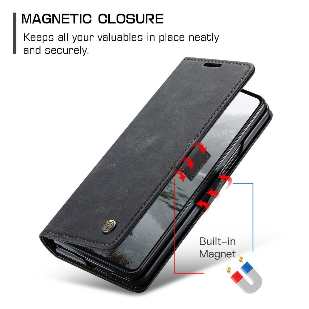For Samsung Galaxy Z Fold 7 5G 2025 Folding Leather Flip Case Wallet Card Funda Samsung Z Fold7 6 5 4 Fold5 ZFold6 Book Cover