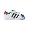 LEGO X Adidas Superstar CF I White Red Blue Baby Sneakers Cloud-White Core-Black H03969