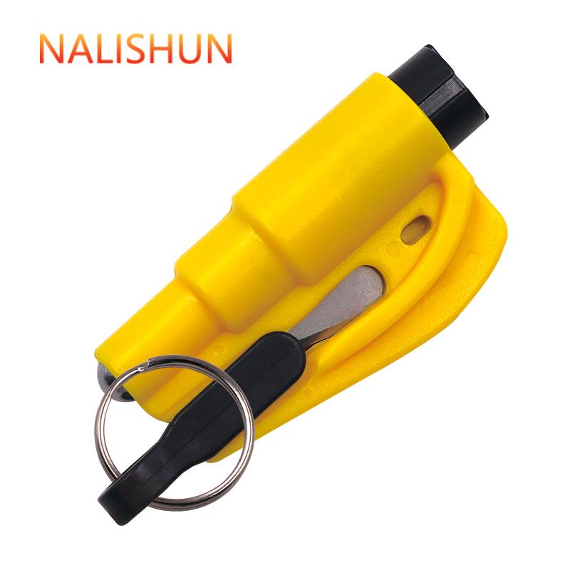 Mini Vehicle Safety Hammer - Multifunctional Escape & Glass Break Tool