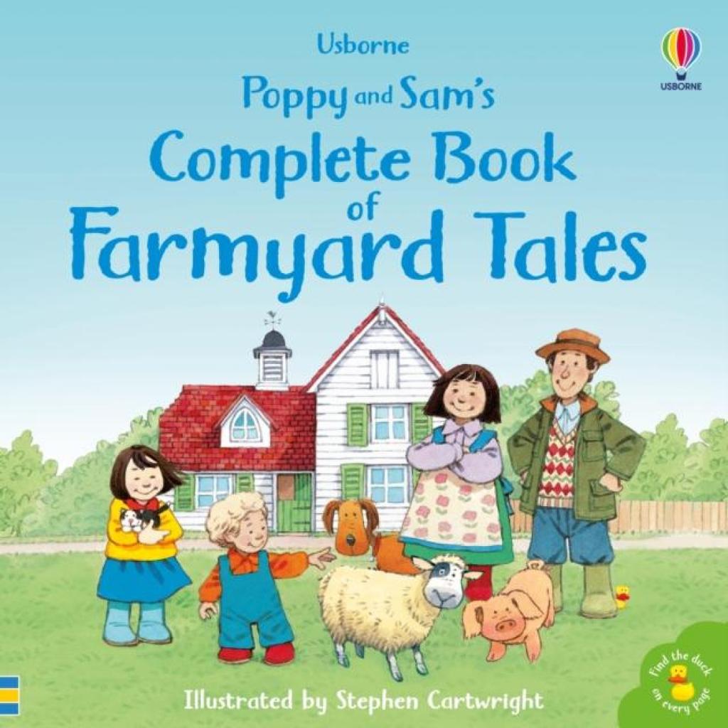 Complete Book of Farmyard Tales by Heather Amery Hardback Book 9781836044079