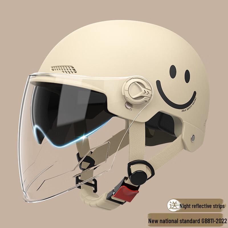 Mi Ling Women s Dual Visor Electric Scooter Helmet One Size