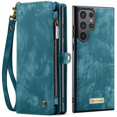 For Samsung Galaxy S26 Ultra Phone Cases CASEME 008 Leather Cover with Detachable Wallet and Strap