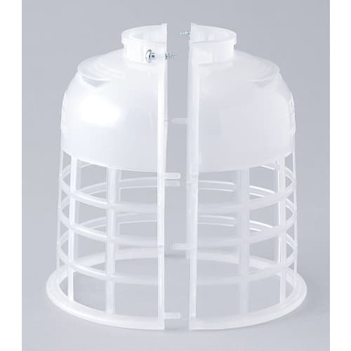 ELPA Polyguard Light Bulb Lighting Cover 2 Pieces White PG-2(W)