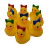 Cute Little Duck with Bow - Adorable Squeeze Sound Stress Relief Ornament