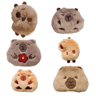 Fashionable Capybara Collar Pin Elegant Stuffed Doll Cloth Brooches Accessory
