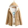 Herbst und Winter Koreanische Version Vielseitige Lose Mit Kapuze Verdickte Samt Baumwolle Mantel frauen Imitation Sherpa Jacke