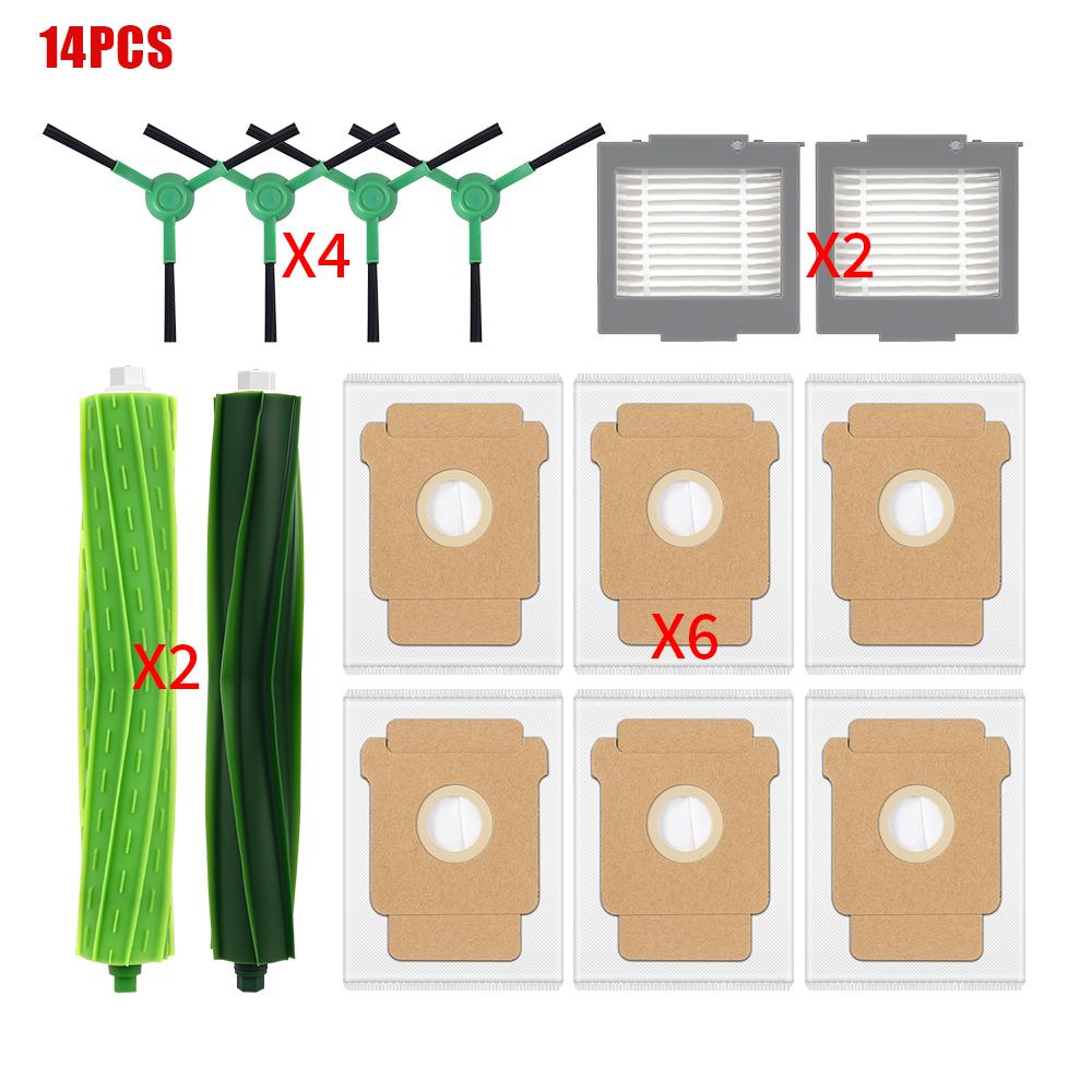 For iRobot Roomba Max 705 Vac Plus 504 Vac Vacuum Cleaner Roller Brushes Hepa Filters Dust Bags Accessories Replacement Kit Part