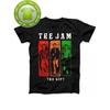 The Jam The Gift Album Graphic Men'S Heavyweight T-Shirt - A Punk Rock Band Tee Featuring Red & Green Panels, Comfortable for All Seasons, Ideal
