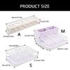 PVC Leather Tool Storage Rack with Multiple Holes Punch Craft Tool Organizer Shelf Suitable for Professional Technicians