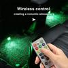 Automotive Roof Light Car Interior Ambient Light Remote Control Adhesive Wireless LED Lights Atmosphere Decoration Lamp