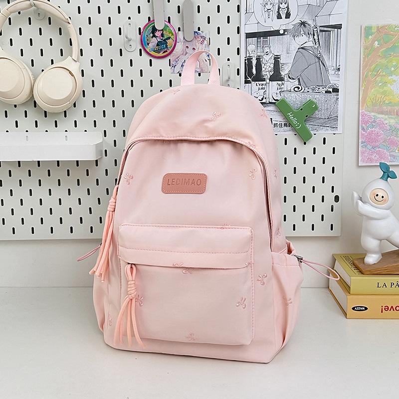 

Новый высококачественный, свежий, милый и симпатичный рюкзак для девочек-подростков, легкий и простой рюкзак