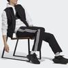 adidas Aeroready Essentials Stanford Trousers With Side Stripes And Drawstring Men Bottoms Black IC9415