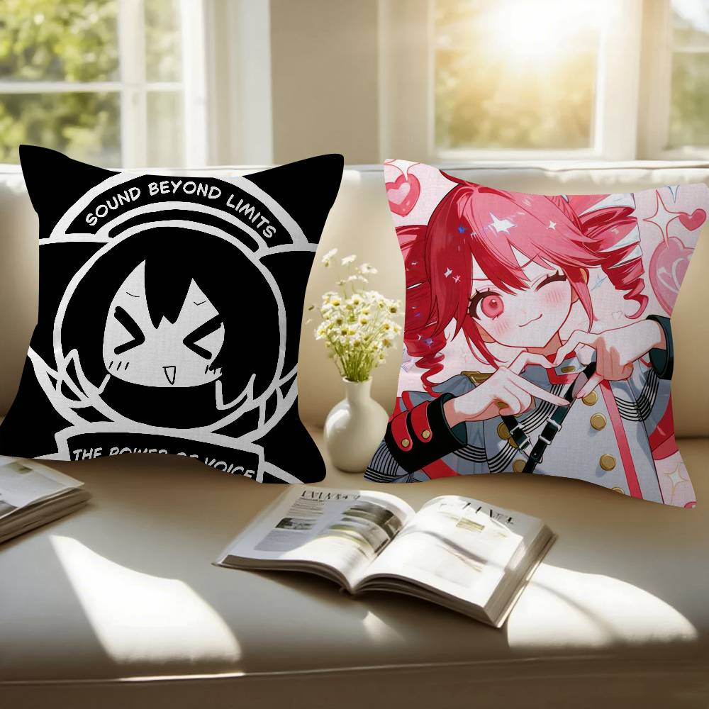 Cute KKasane singer TTetos   Cushion Cover Decorative Pillow Sofa Home Decor case pillow cases