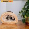 Autumn and Winter Cat Sleeping Bag Semi-enclosed Cat Nest Warm Small and Medium-sized Pet Nest Can Be Disassembled and Washed