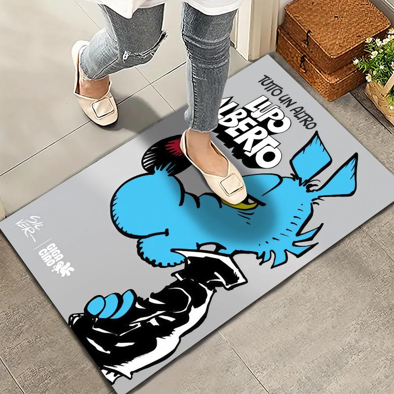 Lupo Alberto Carpet Rug for Living Room Bedroom Home Sofa Decoration,Kids play Nonslip Floor Mat