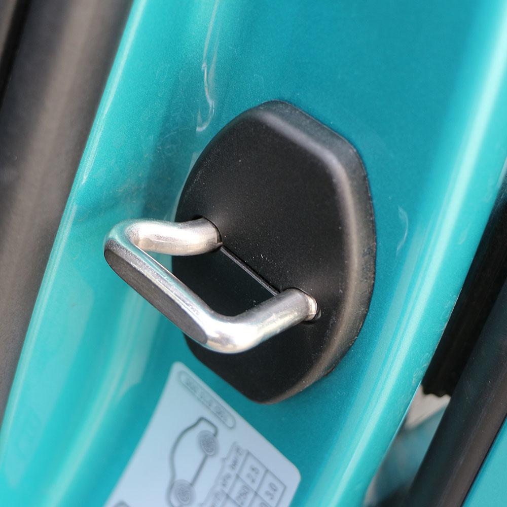 8Pcs Car Door Lock Protective Cover for VW Volkswagen Passat Golf 6 7 Jetta Tiguan Beetle Scirocco Polo Bora Interior Styling