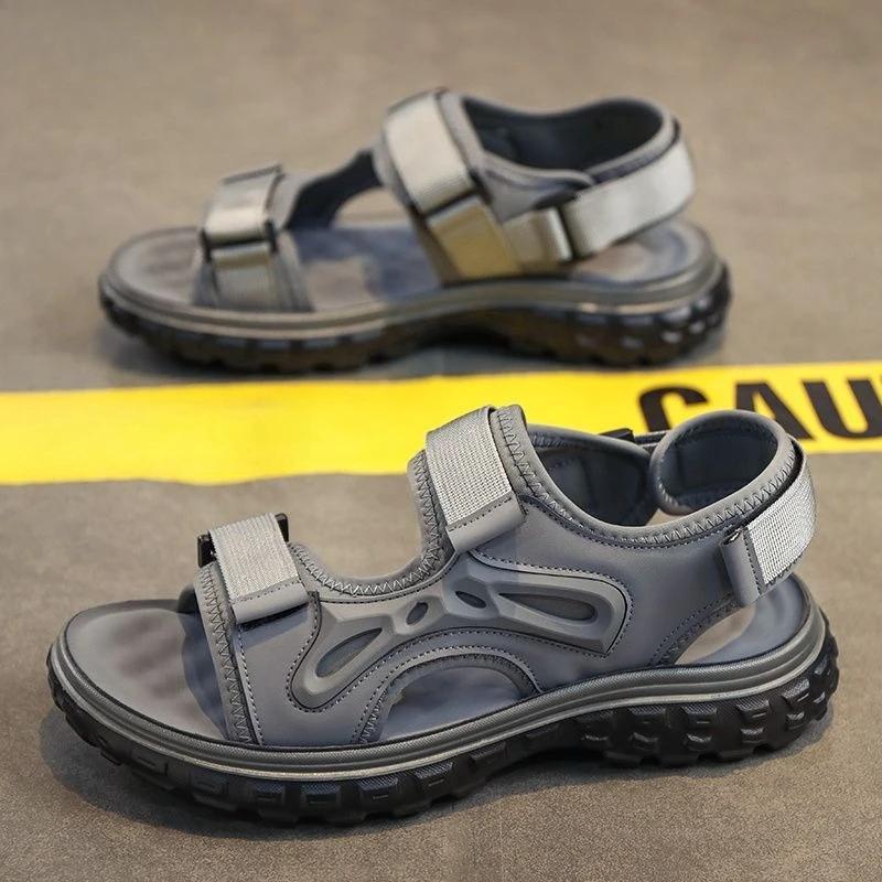 Fashion With Platform Male Shoe Sports Height Luxury Designer Clearance Sale High Quality New Summer Low Price Pvc Fashion Men's Sandal