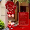 Wedding Balloon Aisle Markers & Outdoor Decoration Set for Courtyard & Doorway