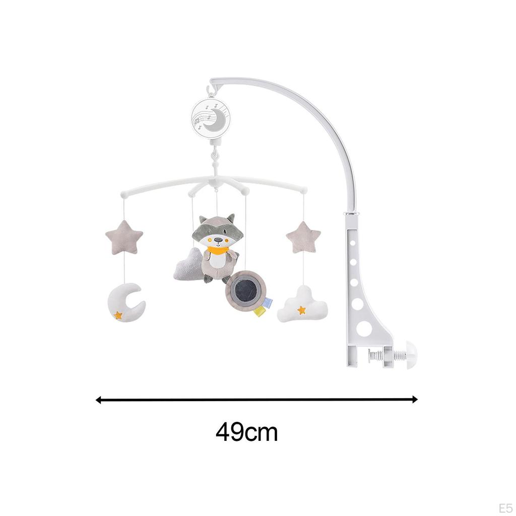 Adorable Baby Mobile Rattle Toy Set for Nursery Decor