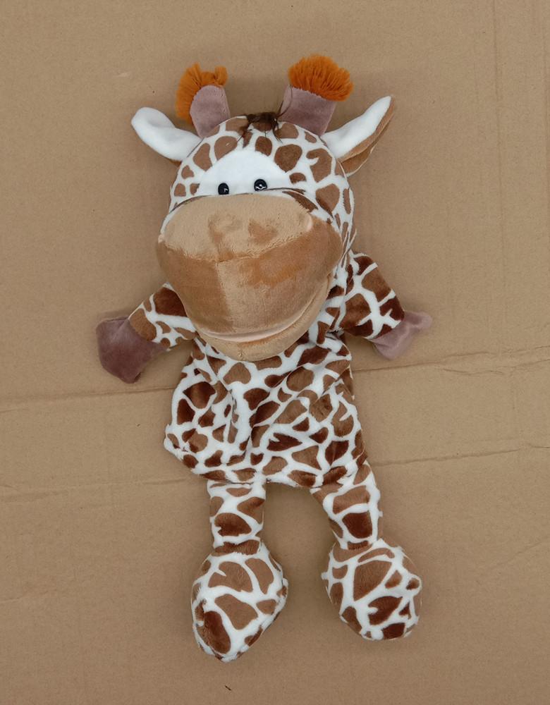 35Cm Cartoon Animal Hand Puppet Parent-Child Game Doll Lion Elephant Pig Appease Toys Birthday Gifts For Children