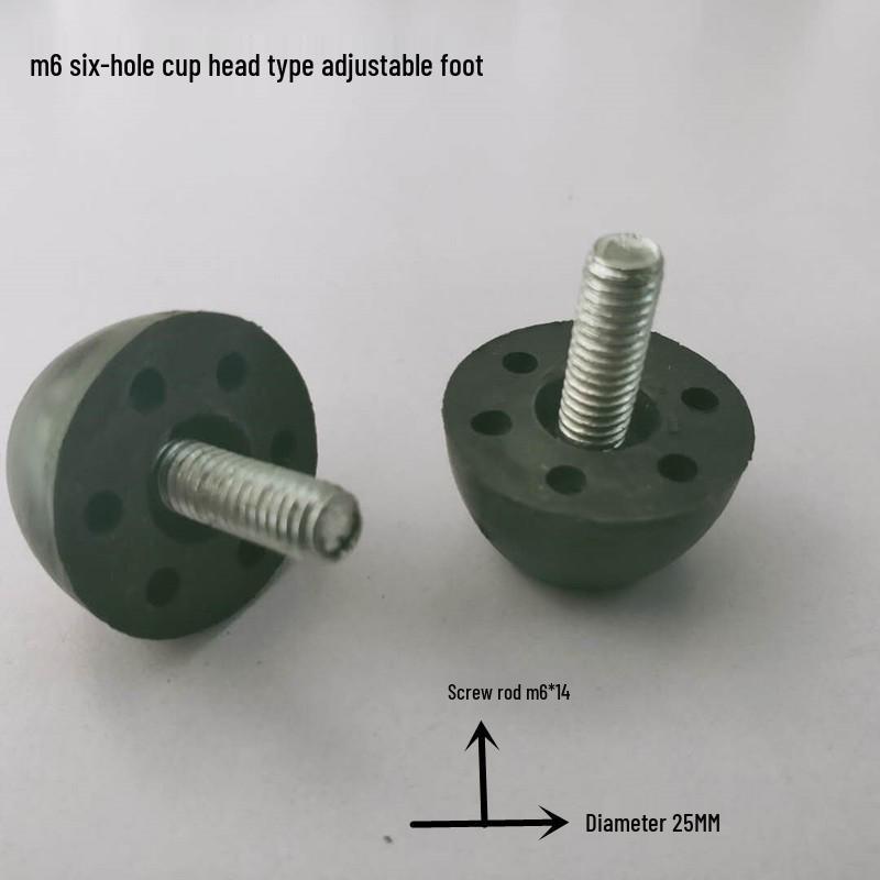 Adjustable Anti-Slip Furniture Feet with Mushroom Head Nails