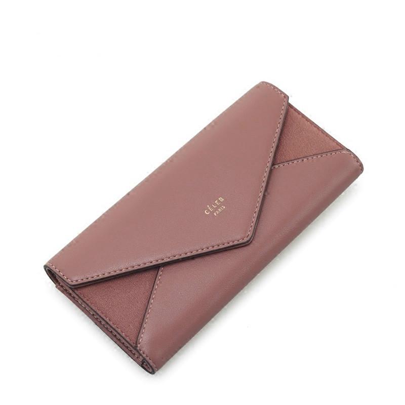 Women Wallets Designer Envelope Clutch For Women Hasp Coin Purse Card Holder Female Long Wallet