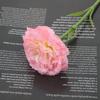 1pc Silk Artificial Carnation Flowers DIY Floral Realistic Simulation Flowers Soft Artificial Flowers Mother's Day Gift