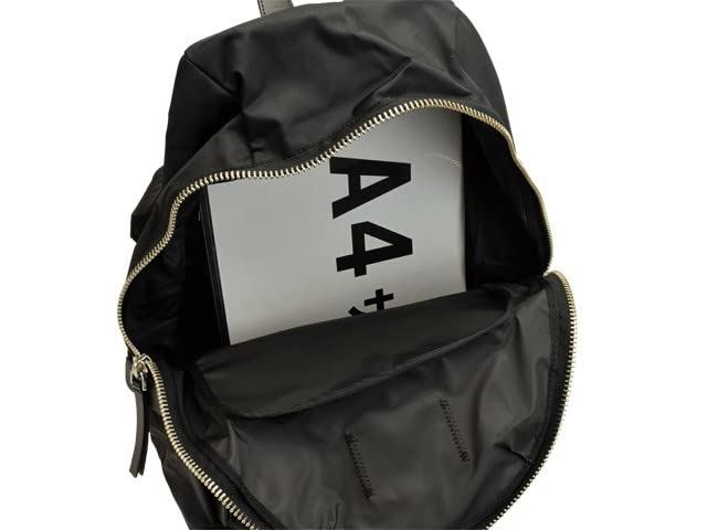 Marc Jacobs Nylon Biker Rucksack Passt A4 Groß Markenname Damen (M0012700) - Schwarz, Größen, Leicht, Kapazität, Rucksack.