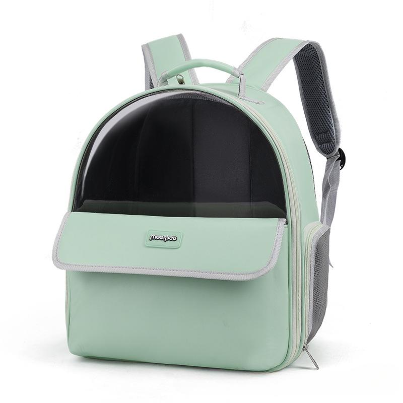 Cat Bag for Outing Large Capacity Cat Bag Transparent Portable Outing Cat Backpack Pet Breathable Backpack