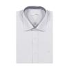 Gray Micro Jacquard Stretch Slim Fit Long Sleeve Shirt Se4fm21ls315sgy