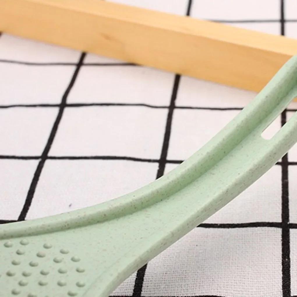 Kitchen Utensil, Kitchen Accessories, Non - Stick Rice Spoon, Rice Cooker Shovel, Wheat Straw Material Rice Scoper