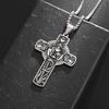 New Eucharistic Halo Grape Juice Cross Necklace for Men and Women Holy Spirit Church