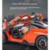 1/24 Scale Mclaren Senna Supercar Alloy Car Model, Simulated Sound and Light Racing, Children's Toy Car Ornaments for Boys Holiday Gifts