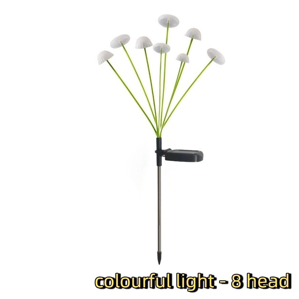 10LED Light Source Solar Jellyfish Light Silicone Material Waterproof Lawn Lamp Yard Atmosphere