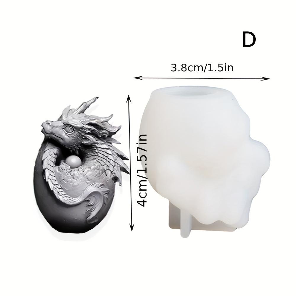 

Mini Dragon Egg Resin Mold Epoxy Silicon Fondant Molds Cute 3D Dragon Keychain DIY Crafts Ornaments Casting Animals Mould