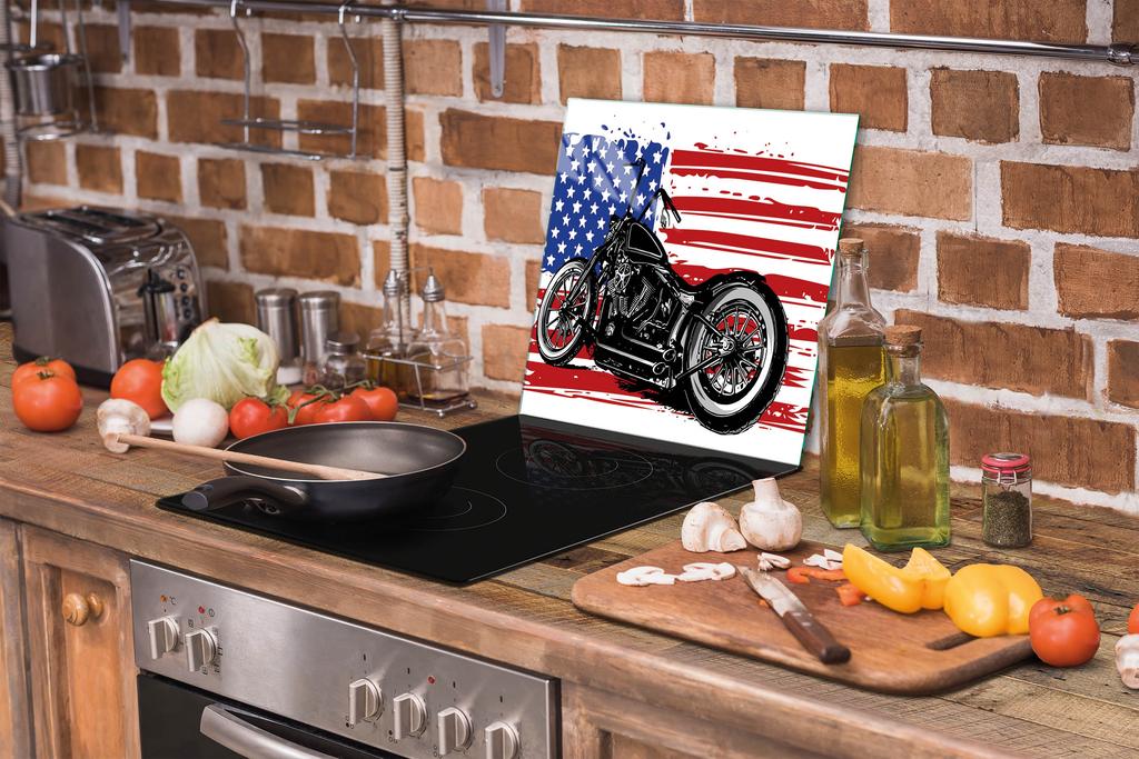 SZKLANA DESKA DO KROJENIA 52x40 MOTOCYKL