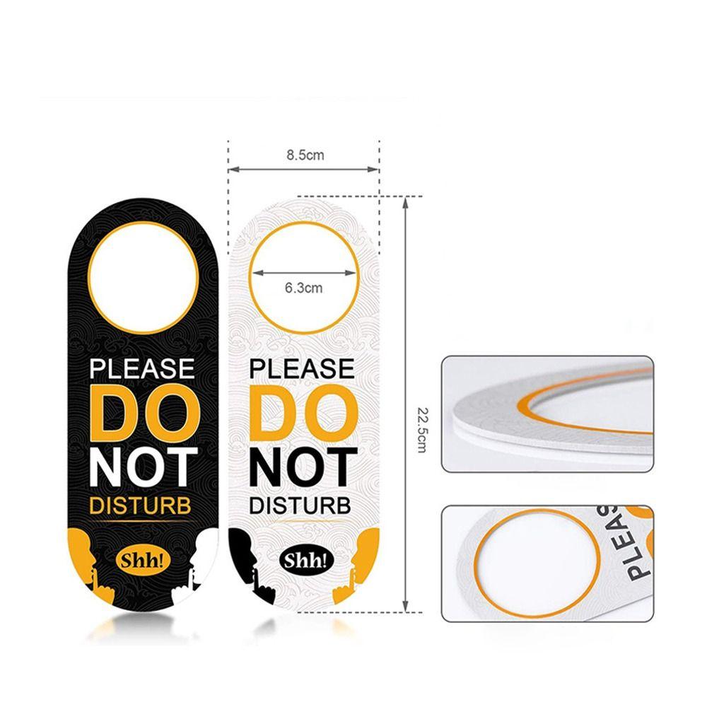 PVC Meeting Label Please Do Not Disturb Hotel Bulletin Board Door Hanger  Wall Decoration